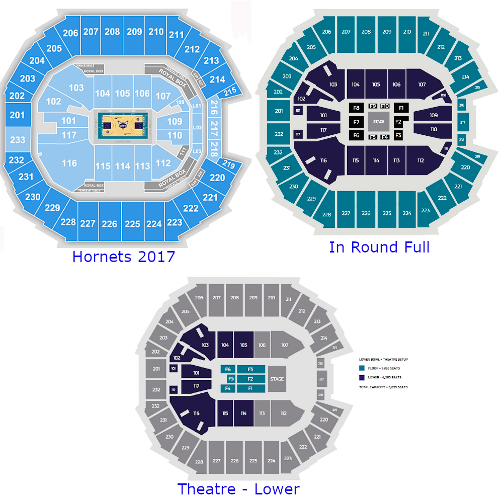 Spectrum Center Seating Chart By Row