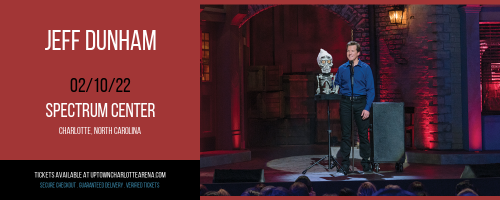 Jeff Dunham at Spectrum Center tickets Jeff Dunham at Spectrum Center