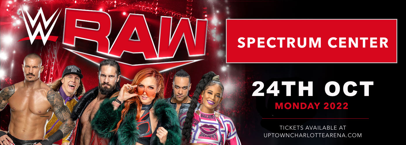 WWE: Raw at Spectrum Center