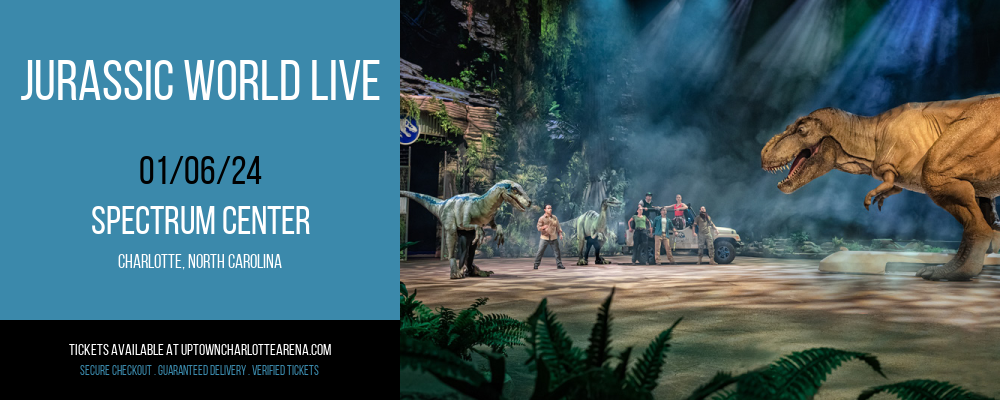 Jurassic World Live at Spectrum Center