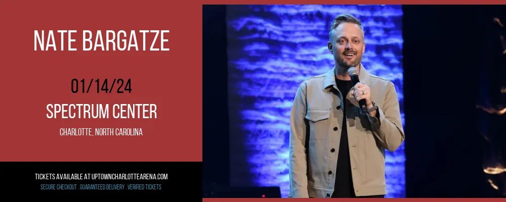 Nate Bargatze at Spectrum Center