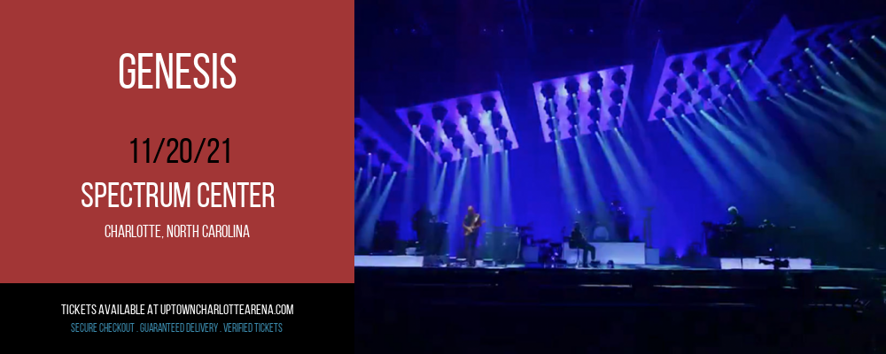 Genesis at Spectrum Center tickets Genesis at Spectrum Center