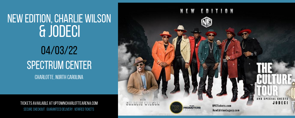 New Edition, Charlie Wilson & Jodeci at Spectrum Center