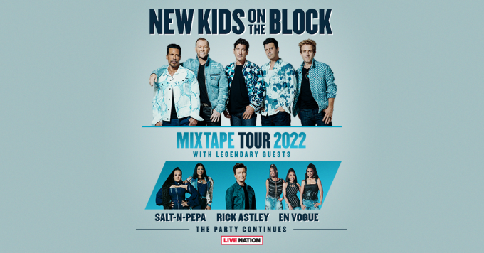 New Kids On The Block, Salt N Pepa, Rick Astley & En Vogue