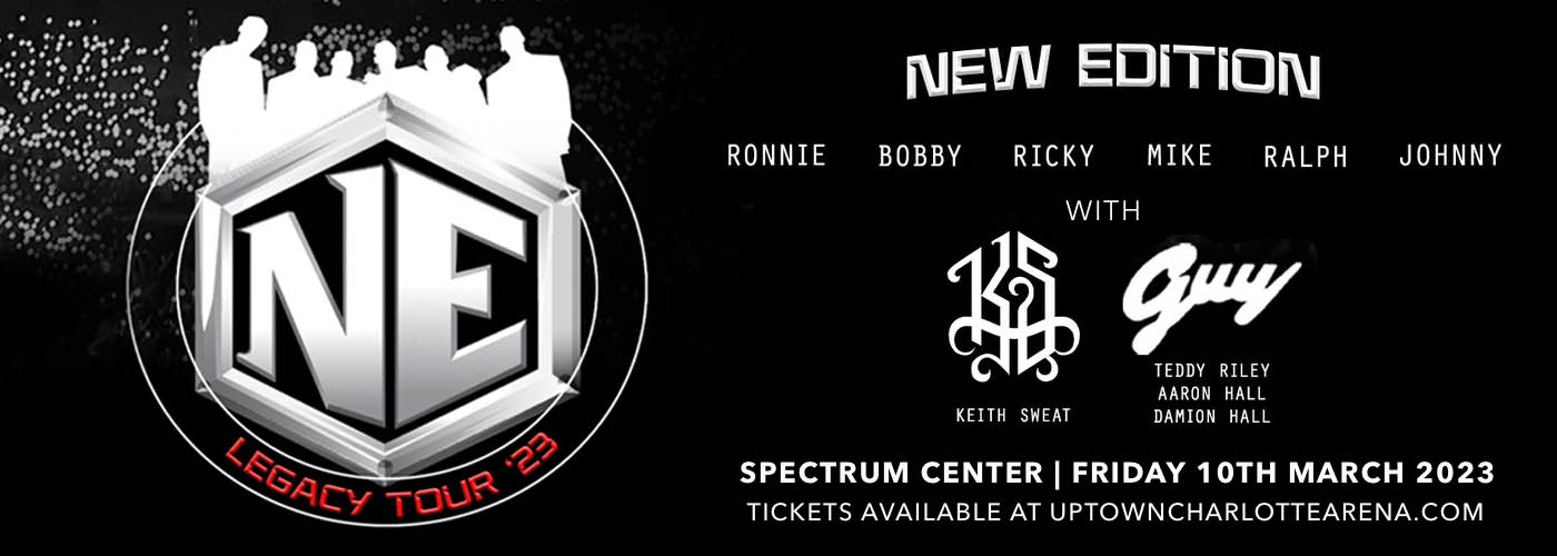 New Edition, Keith Sweat & Guy at Spectrum Center