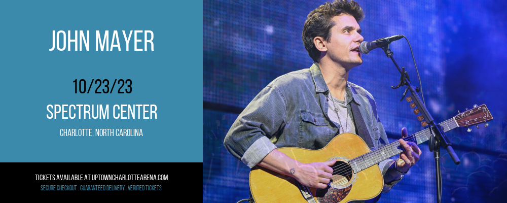 John Mayer at Spectrum Center