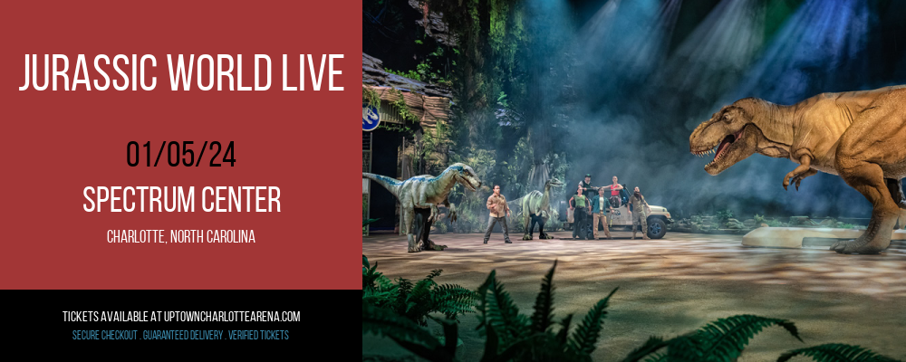 Jurassic World Live at Spectrum Center