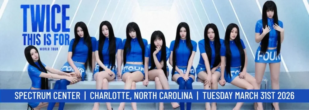 TWICE at Spectrum Center