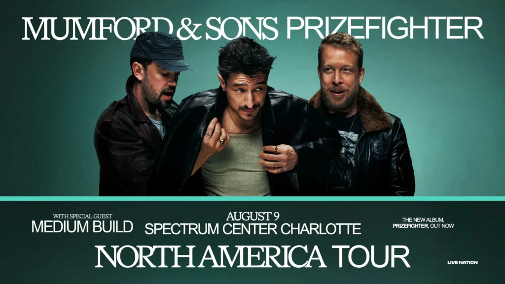 Mumford and Sons & Medium Build at Spectrum Center